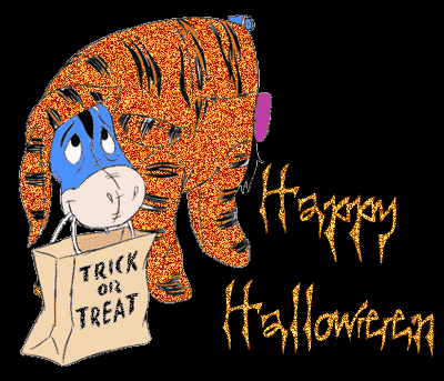 Osiołek szczęśliwego Halloween